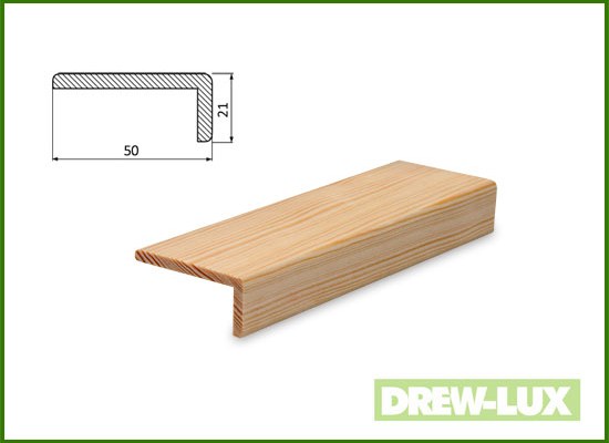 Kątownik sosnowy 5,0 x 2,1